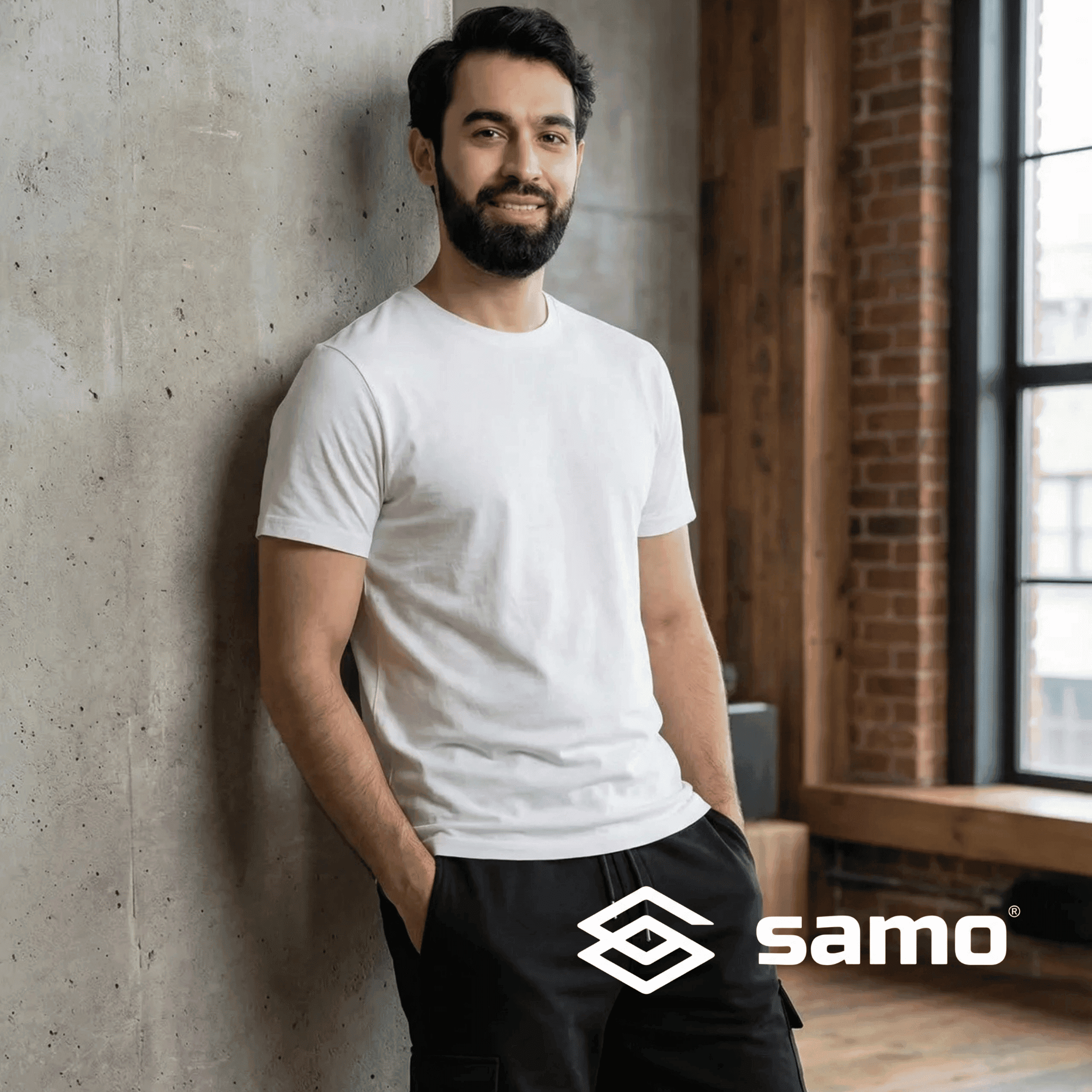 Базовые футболки под заказ от производителя - SAMO Textile