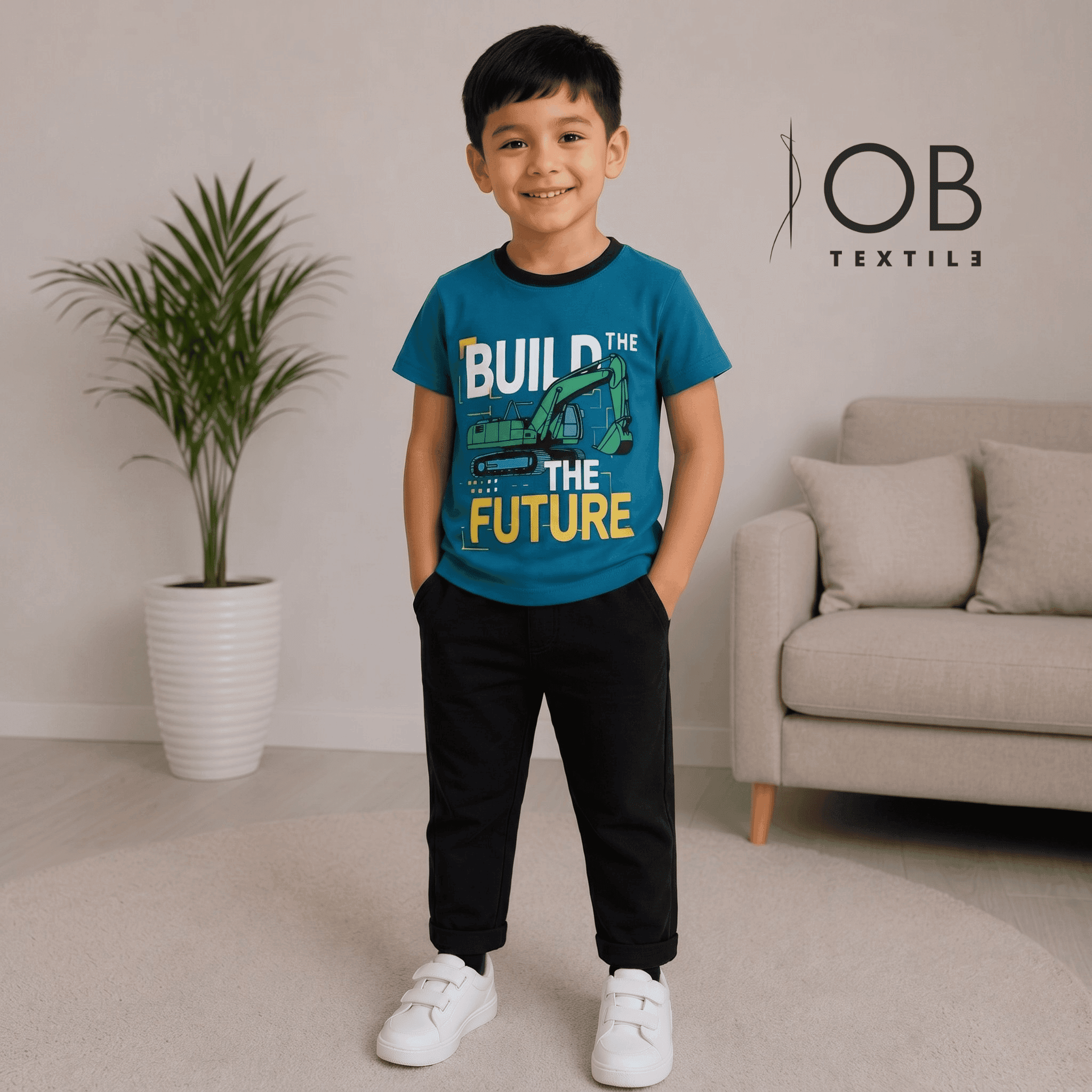Детские футболки с принтом от производителя - OB Textile